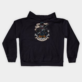 day of the Dead Patriot Kids Hoodie